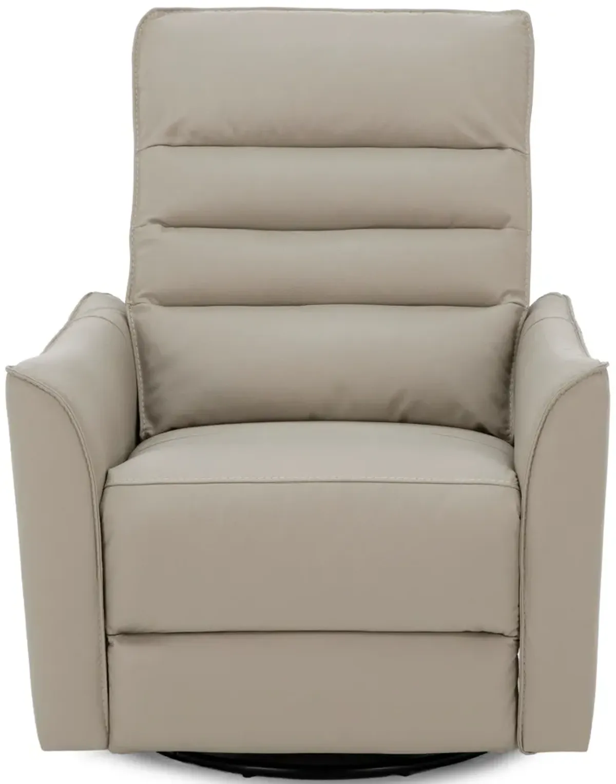 Pasadena Leather Power Headrest Swivel Glider Recliner