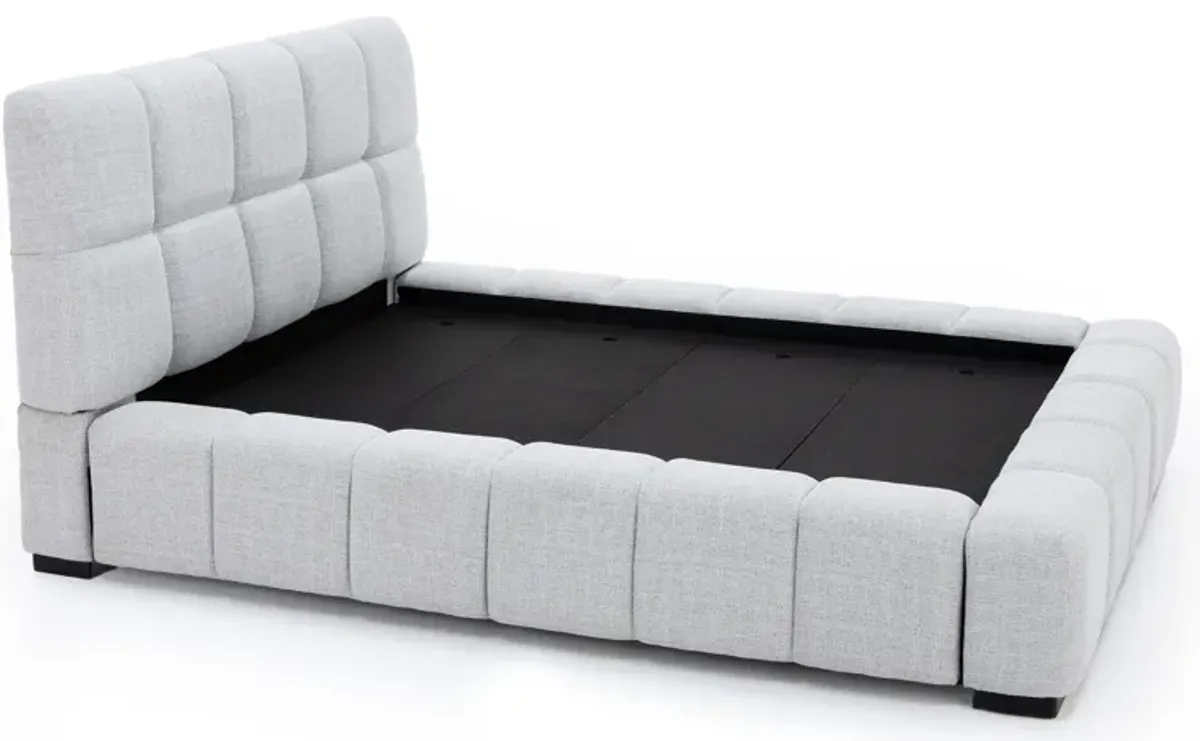 Monica King Upholstered Bed