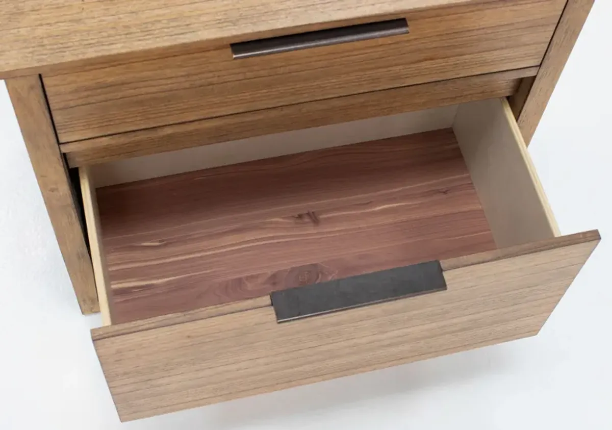 Sahara Two Drawer Nightstand