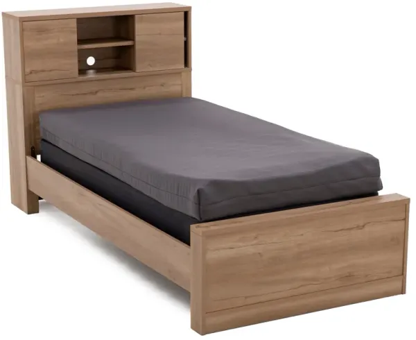 Brady Twin Bookcase Bed