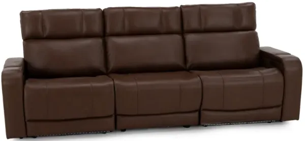 Blane 3-Pc. Leather Fully Loaded Zero Gravity Reclining Sofa With Immersive Audio