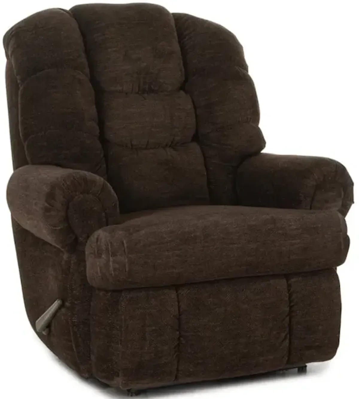 Zeus Oversized Recliner in Chocolate