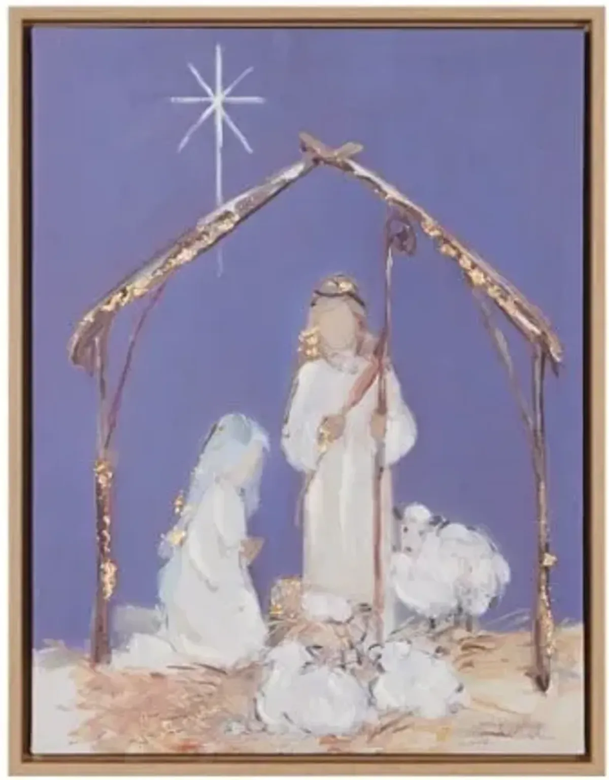 Holy Family Framed Wall Decor 13.75"W x 17.75"H