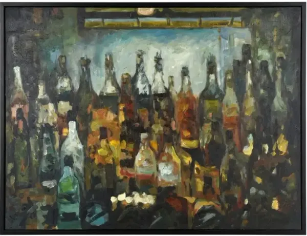 Spirits Framed Canvas Art 50"W x 38"H