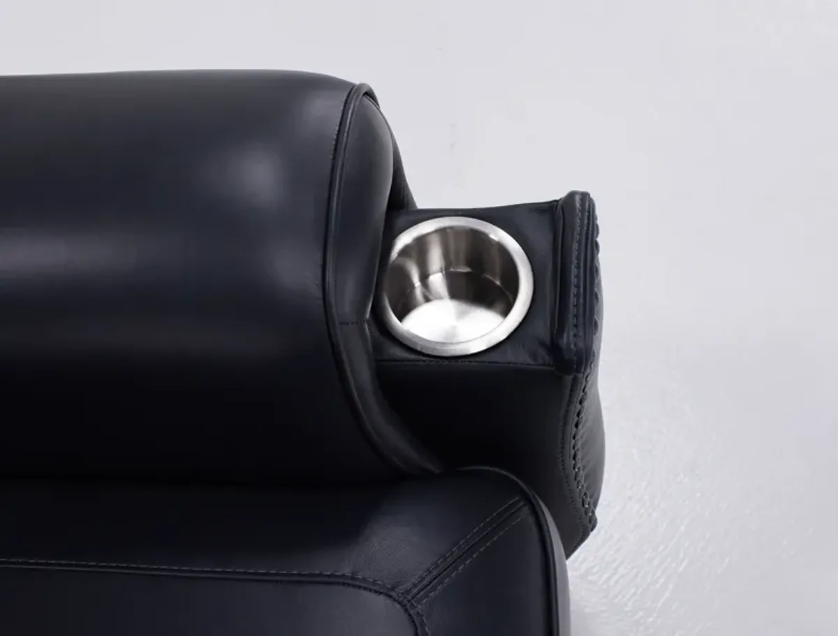 Kinston 7Pc Leather Fully Loaded Zero Gravity Reclining Modular With Heat, Massage & Chargers