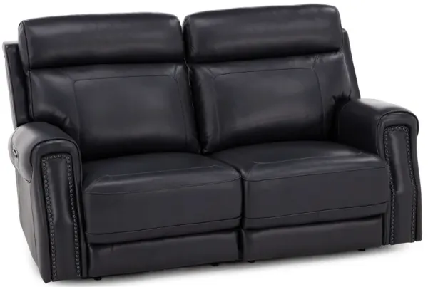 Kinston 2-Pc. Leather Fully Loaded Zero Gravity Reclining Loveseat With Heat And Message