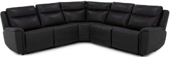 Tahoe 5-Pc. Fully Loaded Zero Gravity Reclining Modular With Heat And Massage