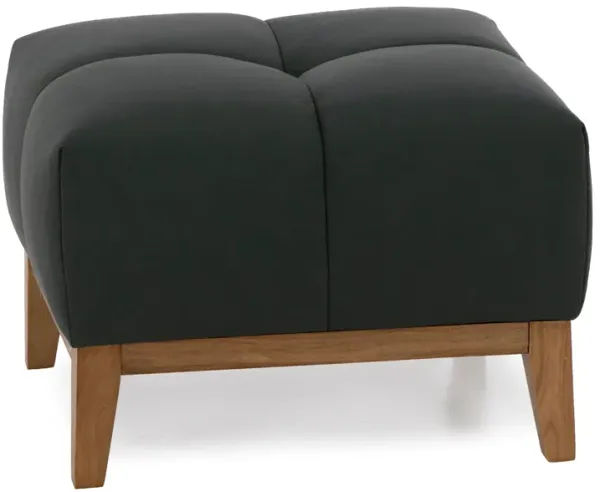 Rose Leather Ottoman