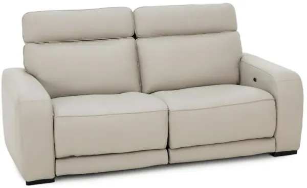 Percy Leather 2-Pc. Fully Loaded Wall Saver Reclining Loveseat With Immersive Audio, Heat & Massage