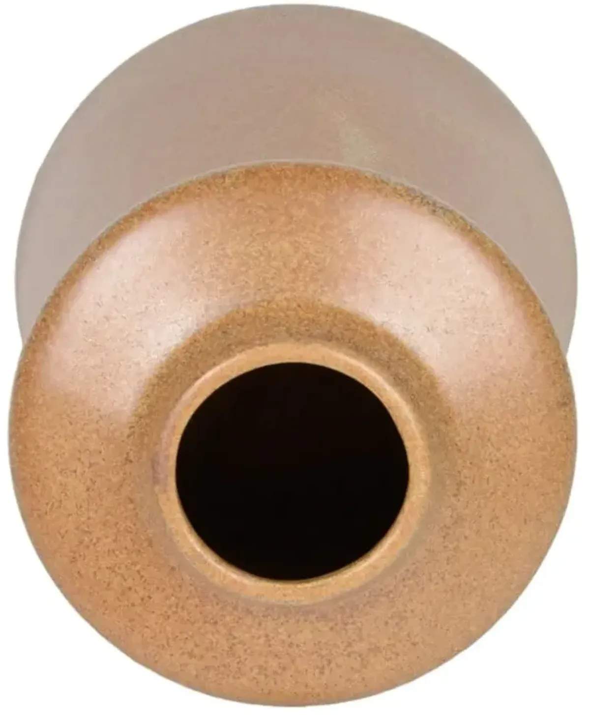 Mustard Modern Small Vase 10"W x 11"H