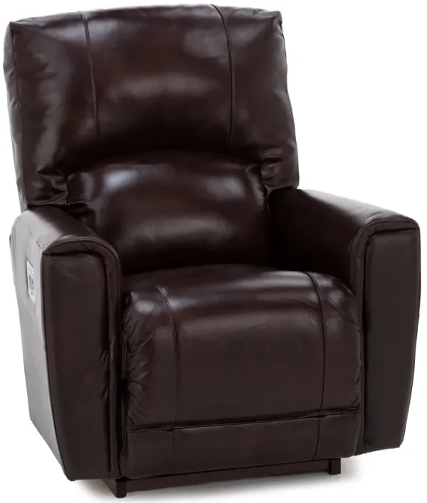 Cassian Leather Power Headrest Rocker Recliner with Wireless Remote