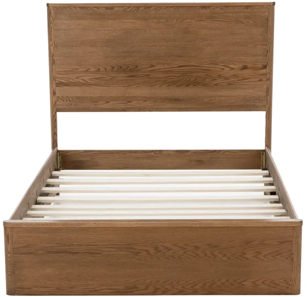 Witmer Modern Oak Queen Platform Bed