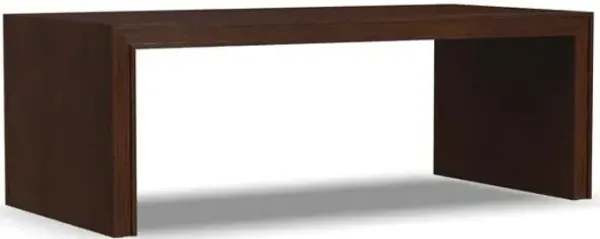 Flexsteel Waterfall Brown Leg Cocktail Table