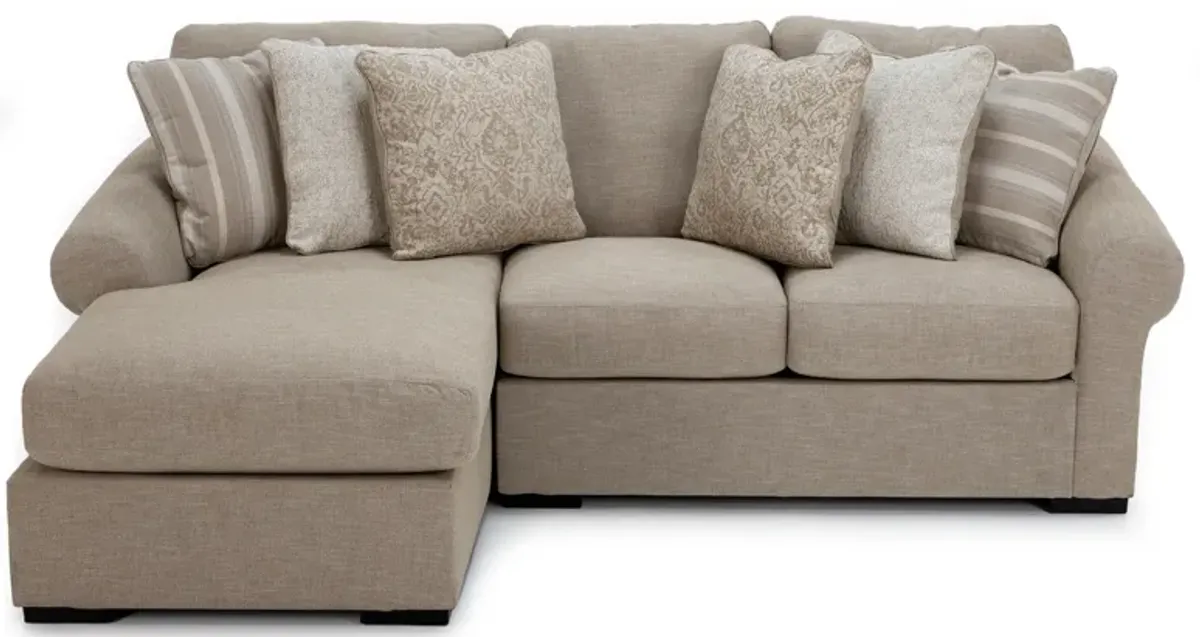 Mae 2-Pc. Chaise Sofa In Regality/Twill In Left-Facing