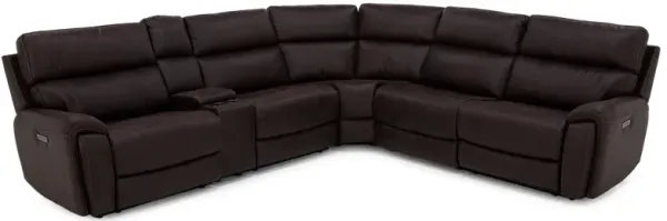 Dutton 6-Pc. Power Headrest Wall Saver Reclining Modular