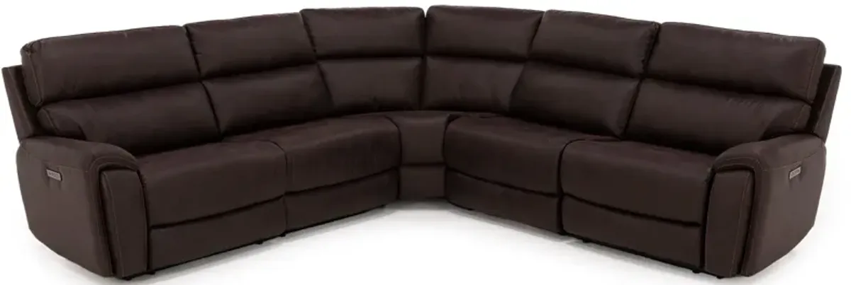 Dutton 5-Pc. Power Headrest Wall Saver Reclining Modular