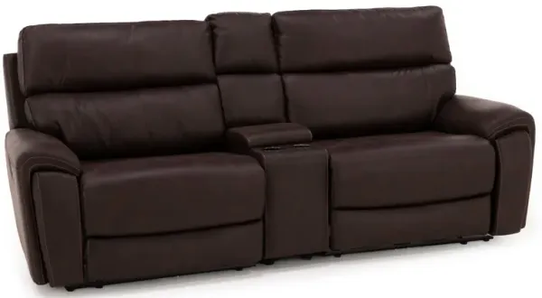 Dutton 3-Pc. Power Headrest Wall Saver Reclining Console Loveseat