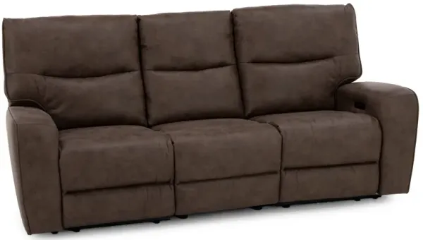 Hardin 3-Pc. Power Headrest Reclining Sofa With Drop Down Table