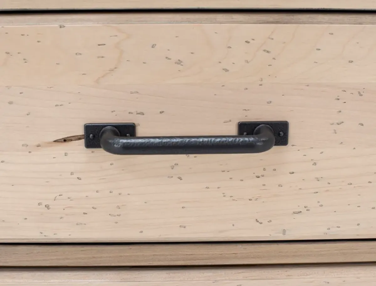Cool Rustic Door and Drawer Chest