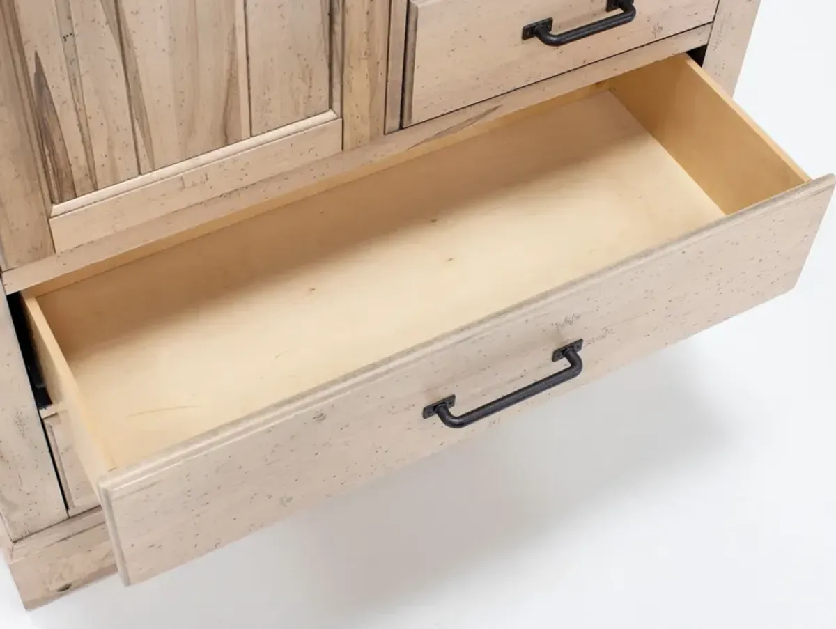 Cool Rustic Door and Drawer Chest