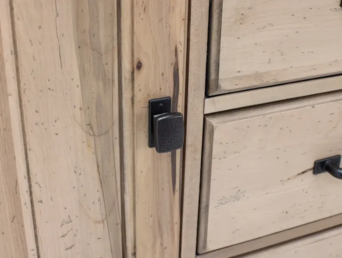 Cool Rustic Door and Drawer Chest