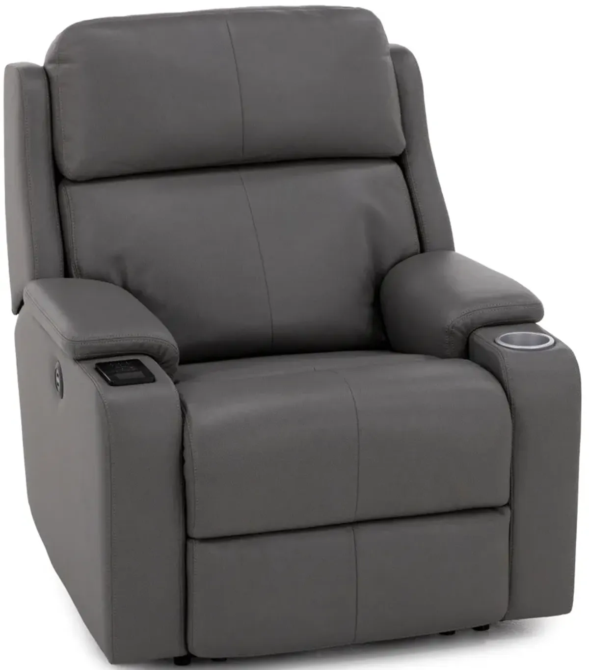 Sawyer Fully Loaded Wall Saver Recliner With Heat Massage And Cooling Cupholder