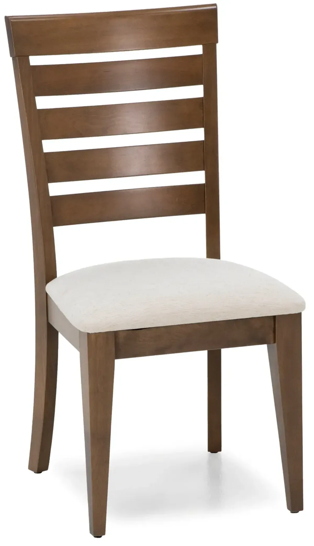 Canadel Gourmet Side Chair 9208 In 25 Pecan Washed / 7Q Fabric