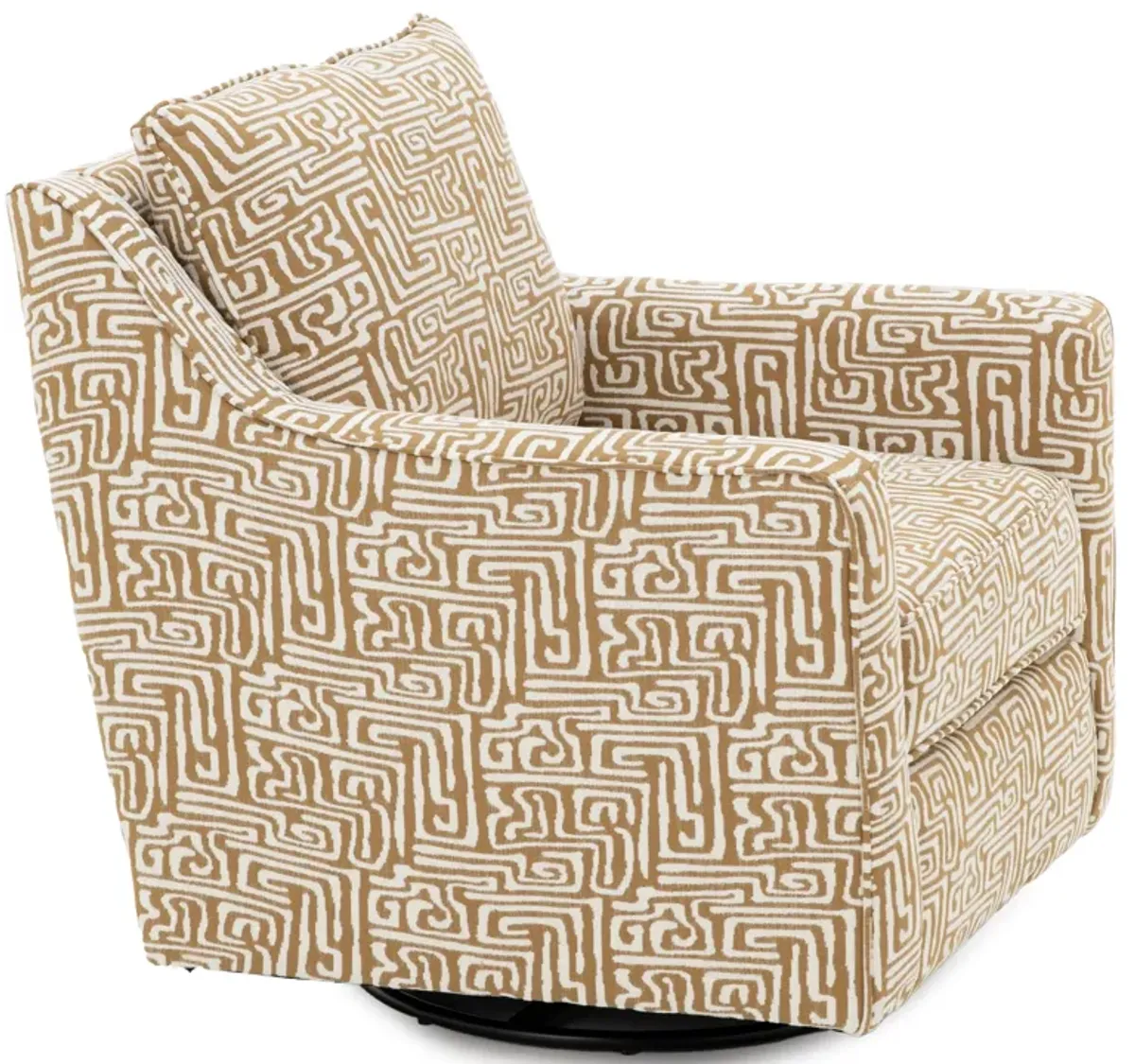 Mira Swivel Glider Accent Chair