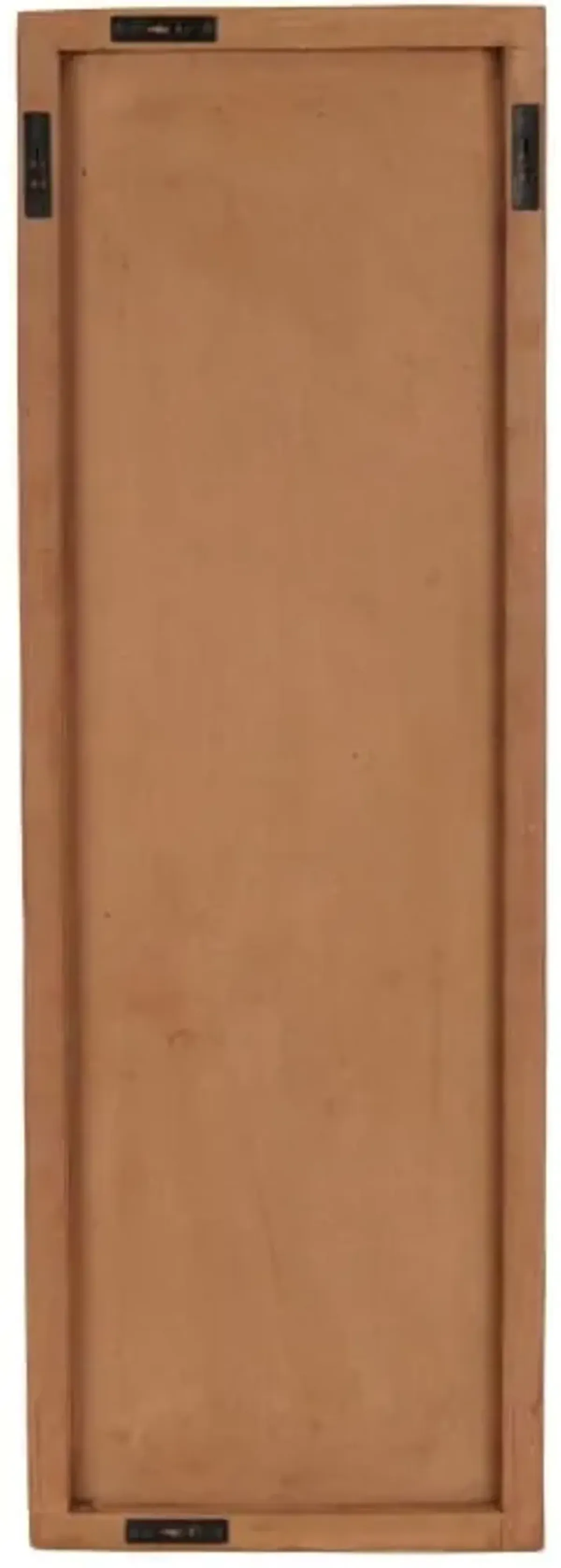 Wood Circle Block Panel Wall Art 16"W x 47"H