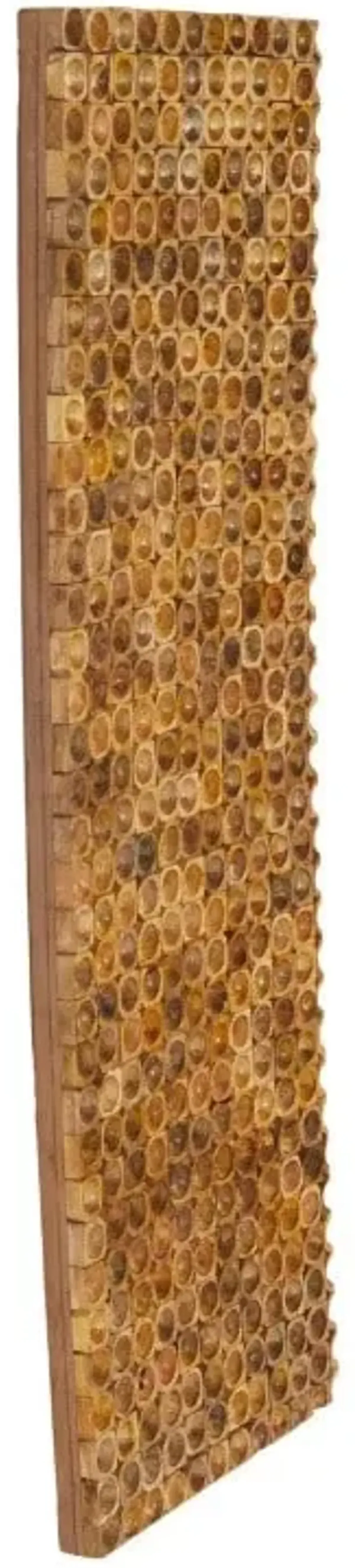 Wood Circle Block Panel Wall Art 16"W x 47"H