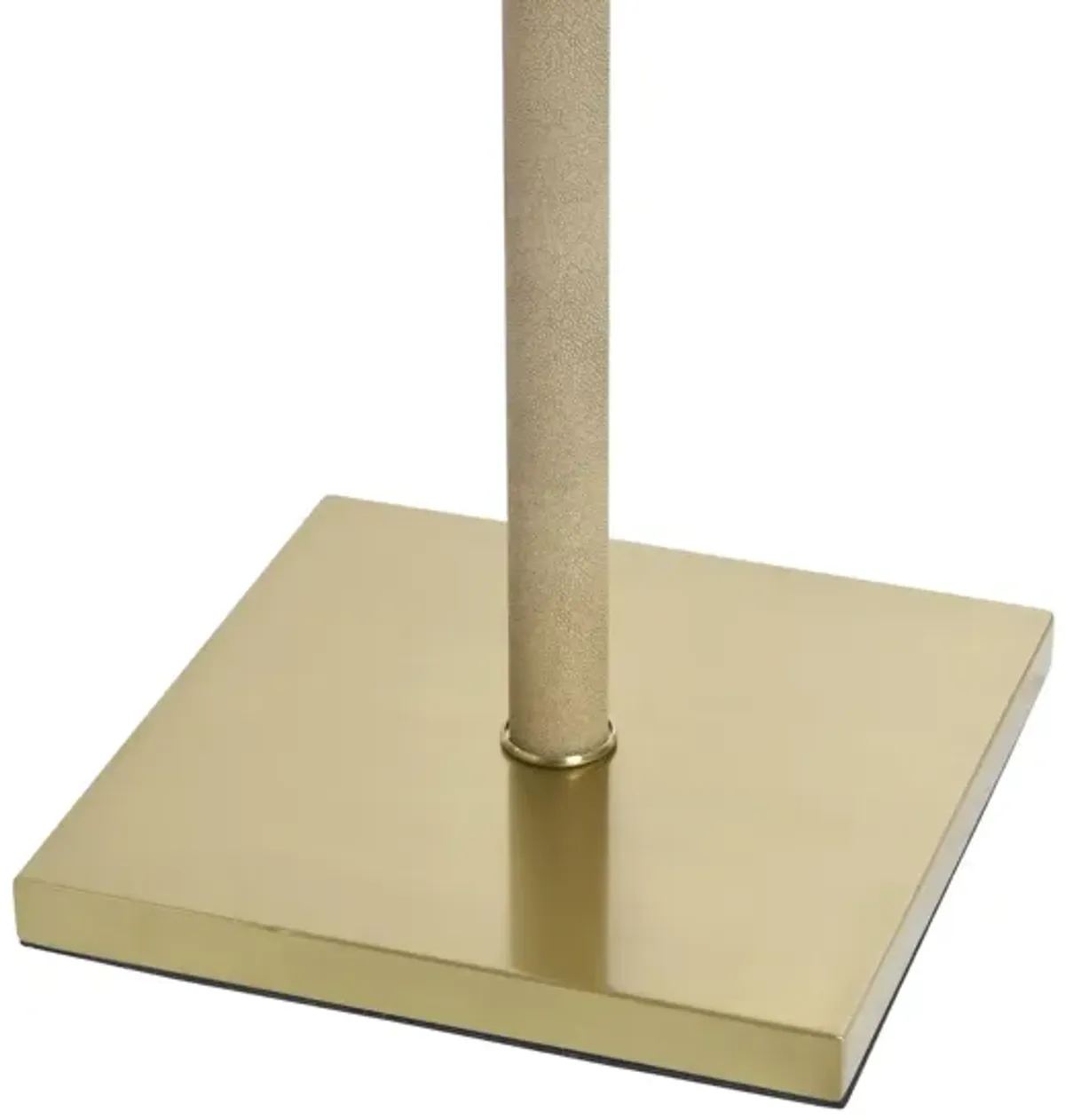 Polished Brass Finish Floor Lamp 63"H