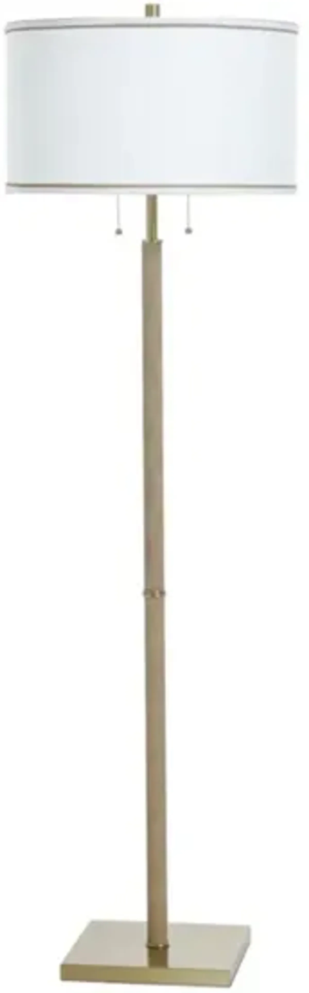 Polished Brass Finish Floor Lamp 63"H