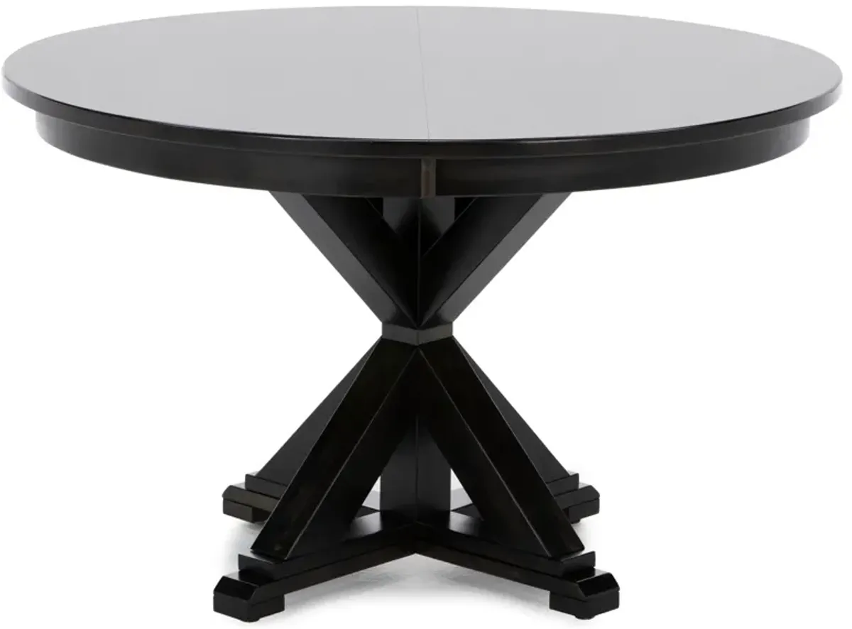 Mavin Barley 48-66" Round to Oval Dining Table