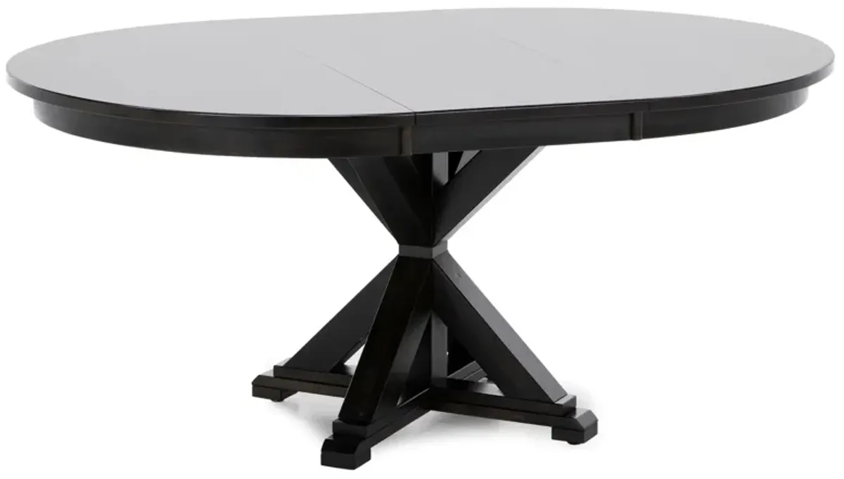 Mavin Barley 48-66" Round to Oval Dining Table