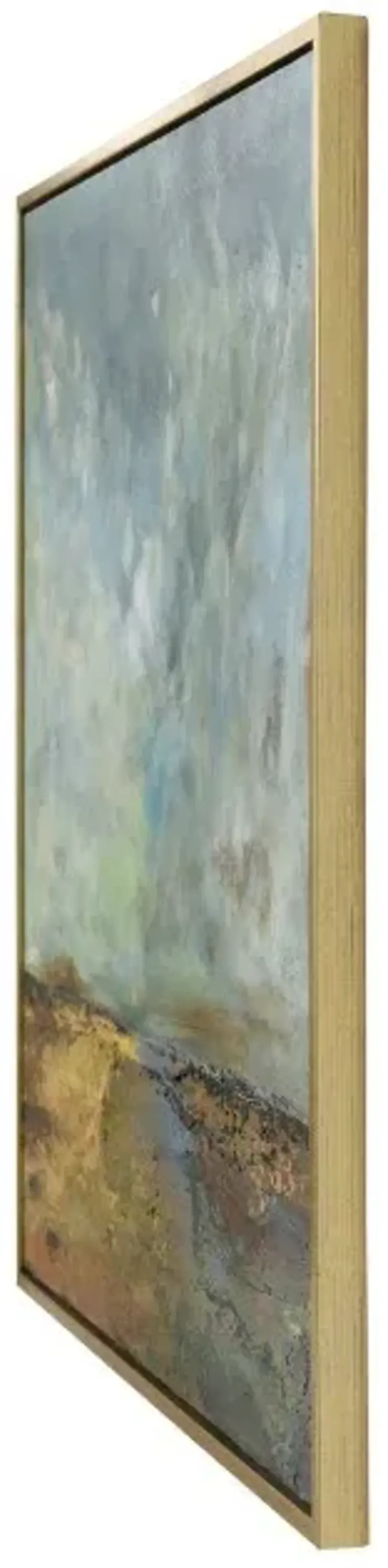Blue Horizon Handpainted Framed Canvas 42"W x 42"H