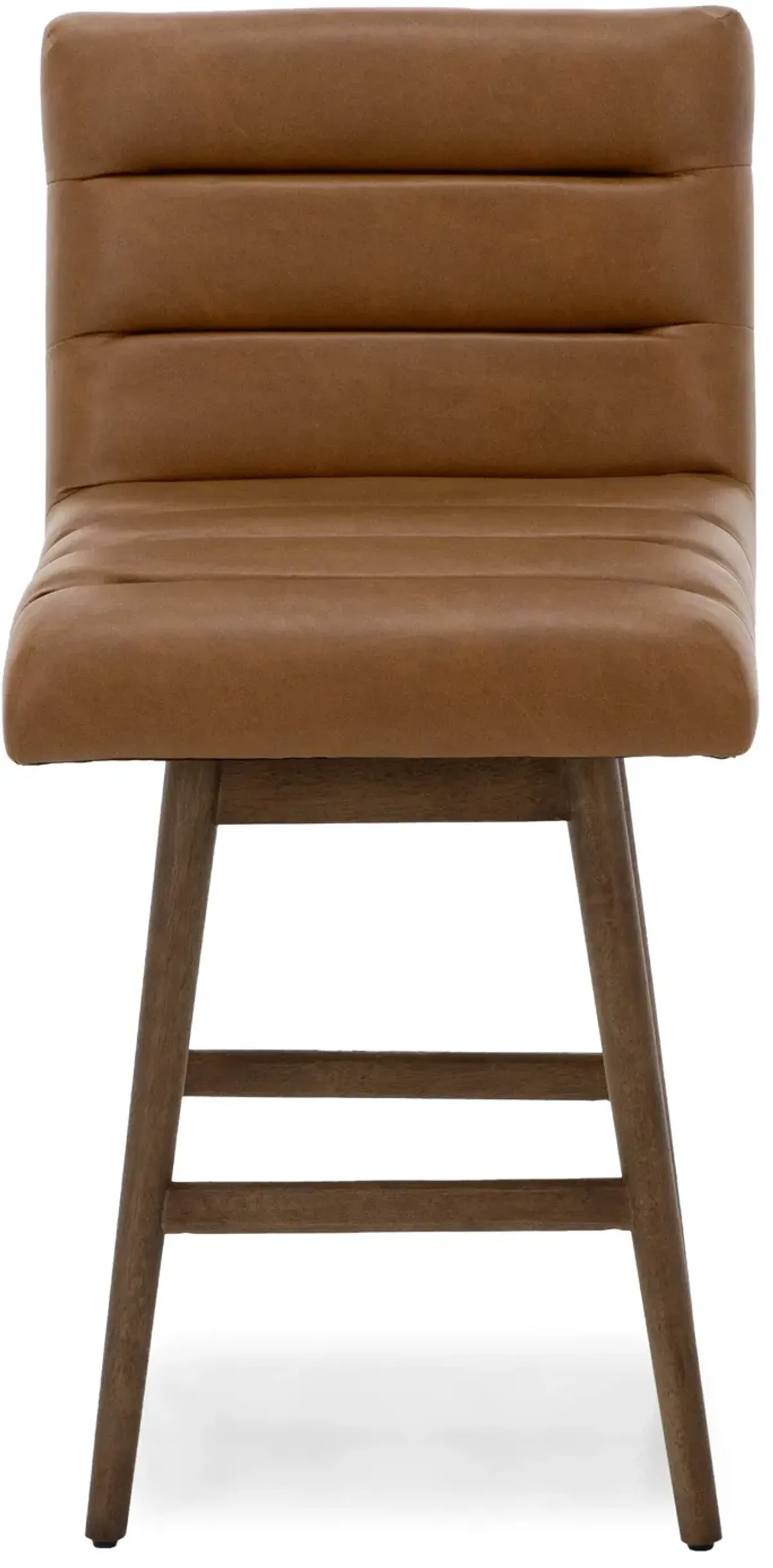 Elias 26" Swivel Stool In Toffee  Pu