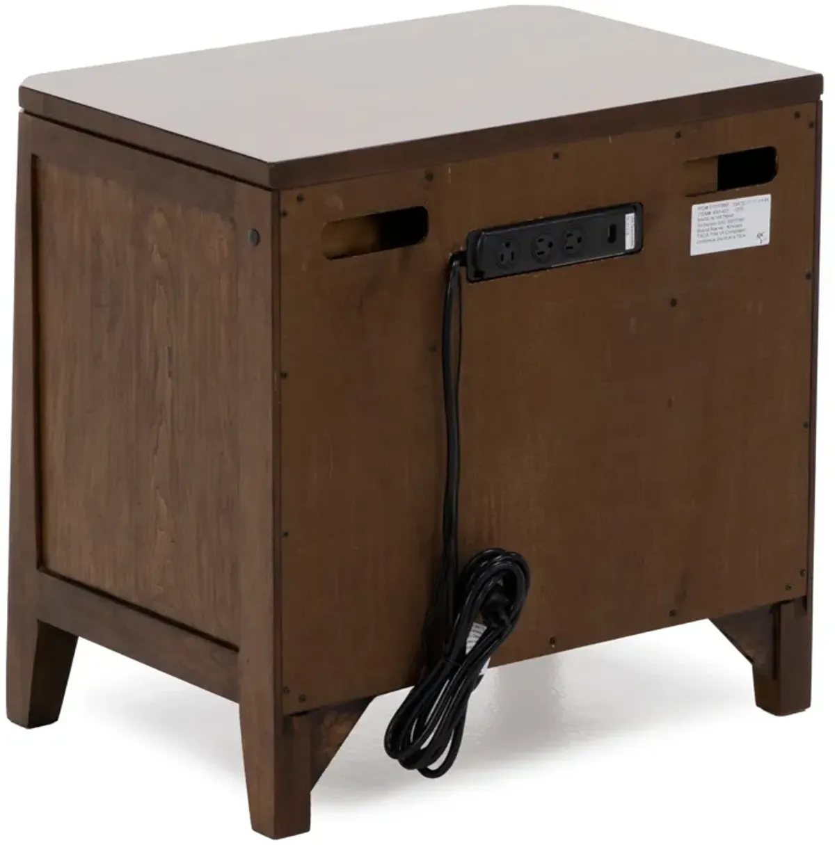 Aspire 1 Drawer Nightstand In Aspire Cherry