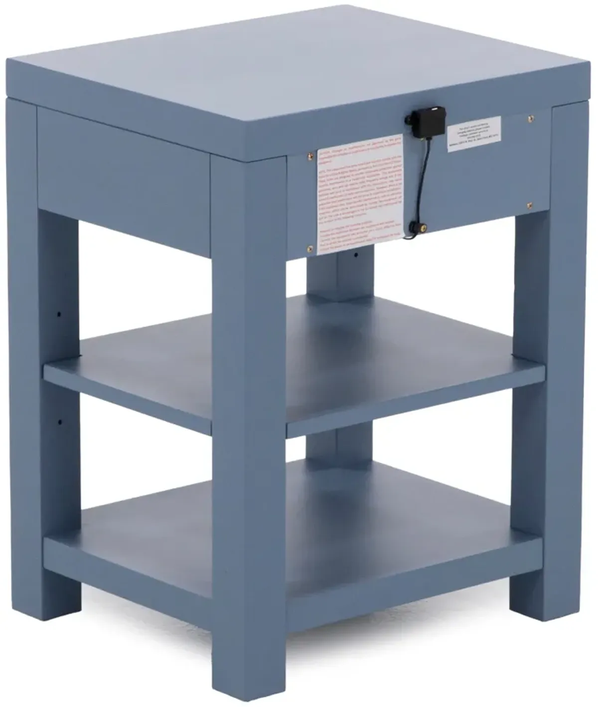 Waverly One Drawer Nightstand In Blue