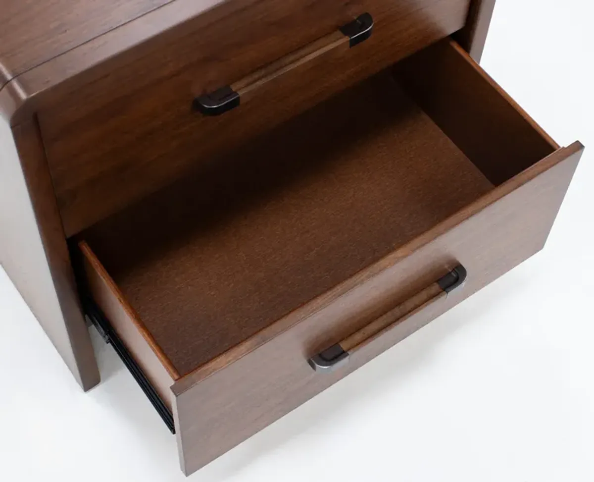 Arthur Two Drawer Nightstand