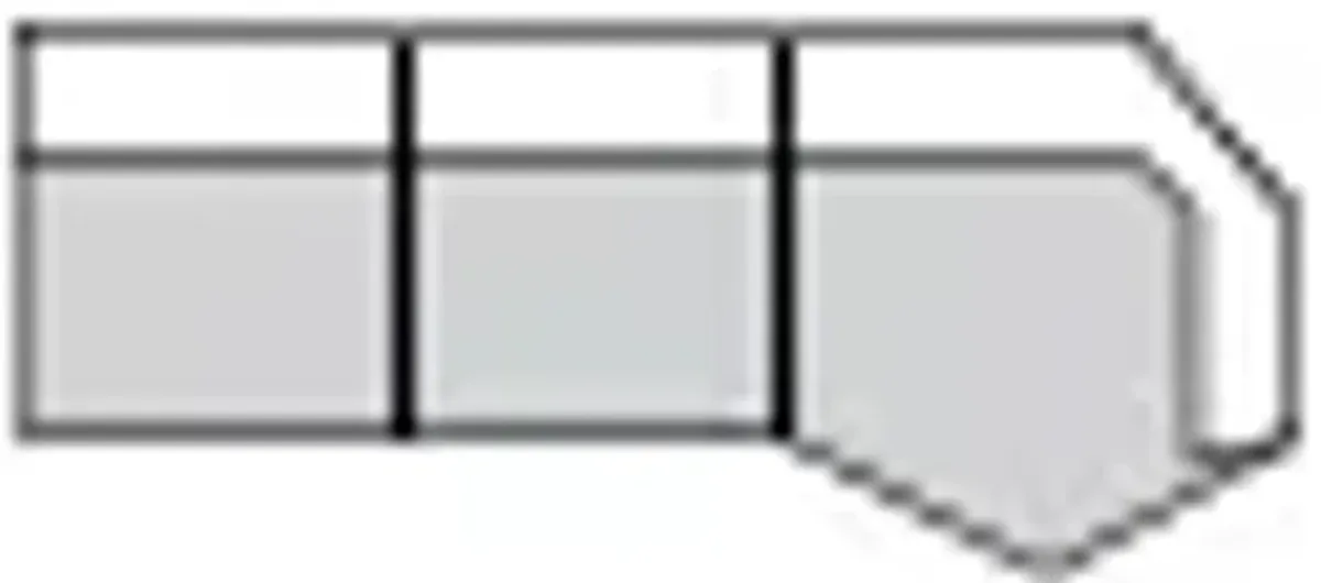 Nova 2-Pc. Flare Arm Sectional