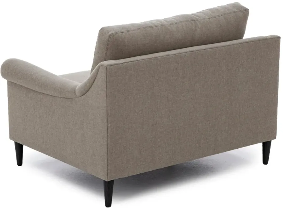 Hertz Sloped Roll Arm Cuddle Chair
