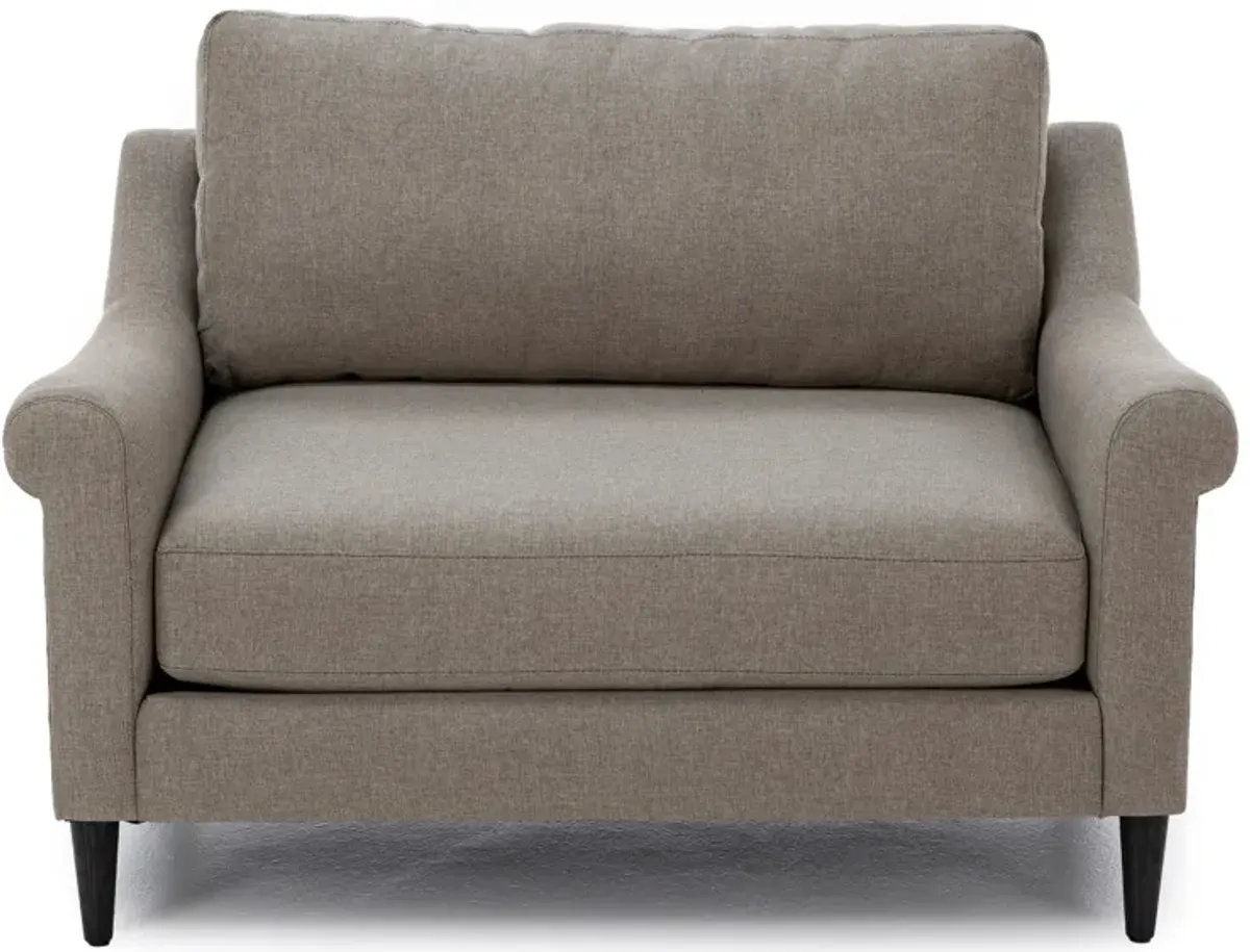 Hertz Sloped Roll Arm Cuddle Chair