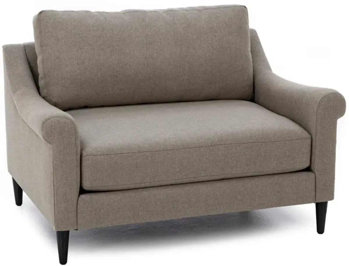 Hertz Sloped Roll Arm Cuddle Chair