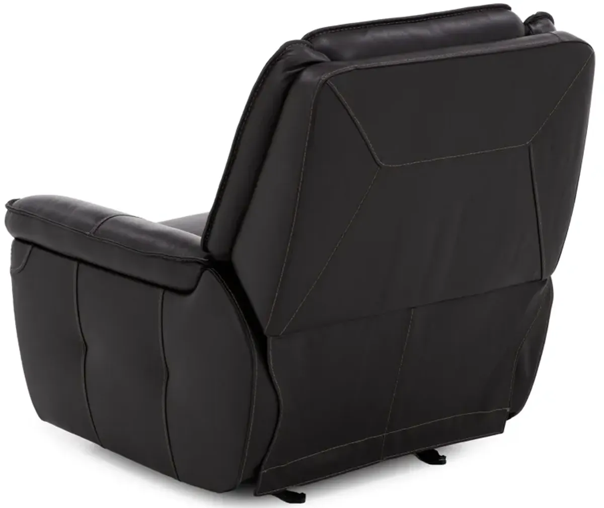 Arthur Leather Power Glider Recliner in Espresso