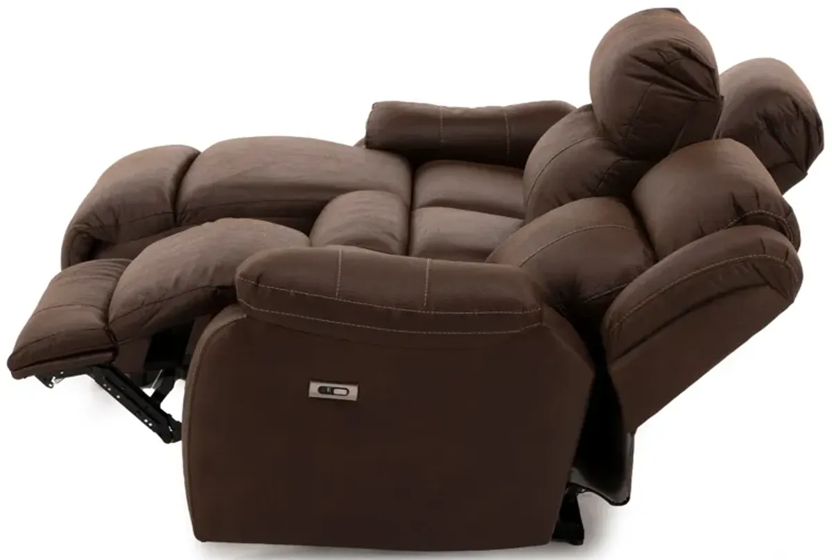 Mckinley 3-Pc. Power Reclining Chaise Sofa