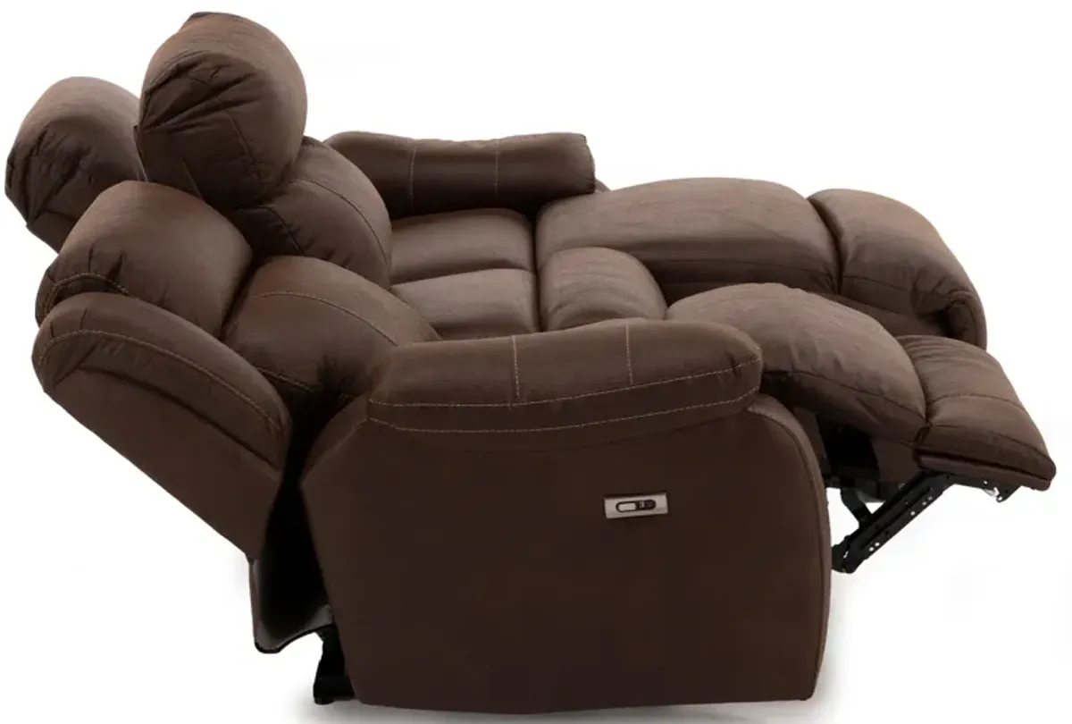 Mckinley 3-Pc. Power Reclining Chaise Sofa