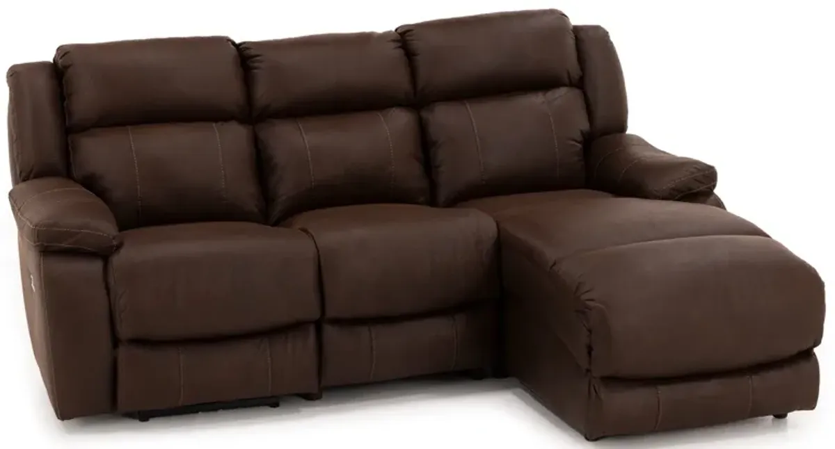 Mckinley 3-Pc. Power Reclining Chaise Sofa