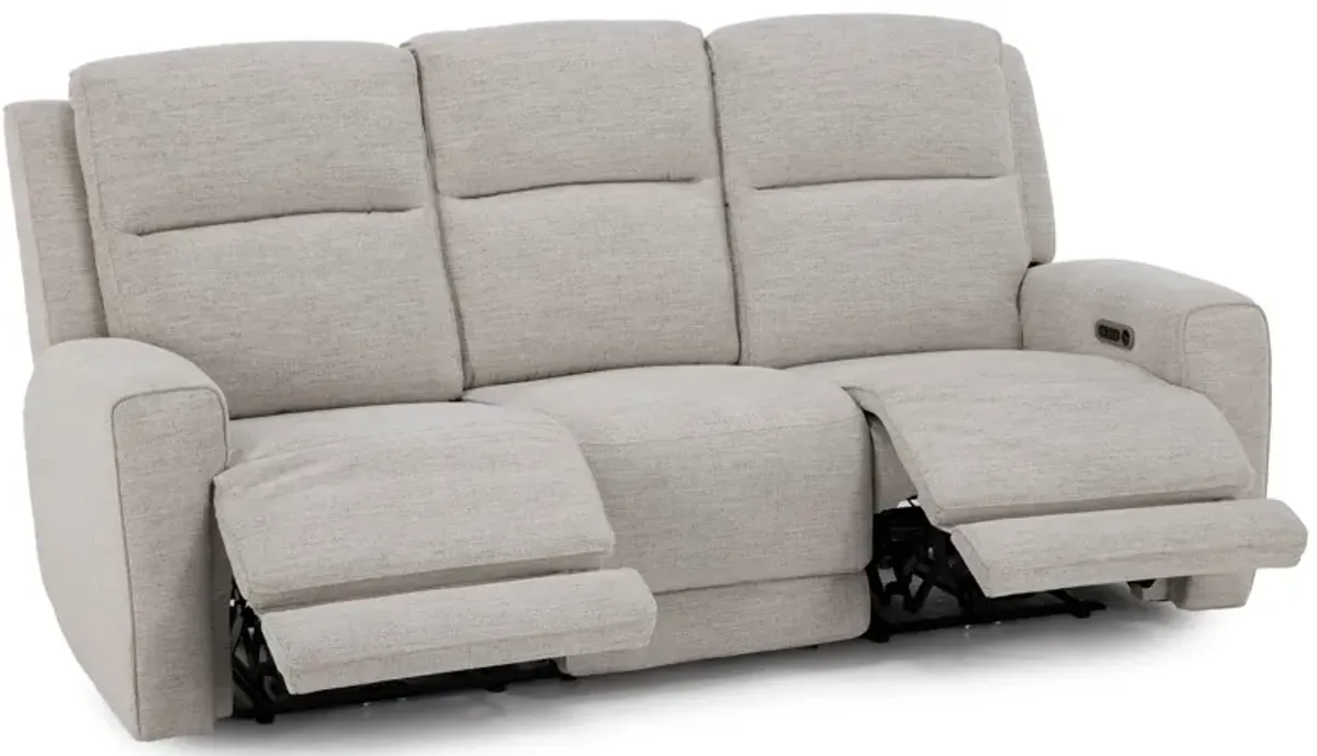 Flexsteel Shawna Power Headrest Reclining Sofa