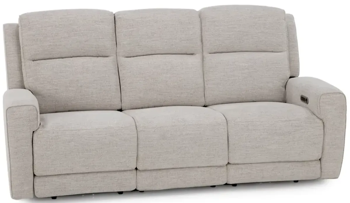 Flexsteel Shawna Power Headrest Reclining Sofa