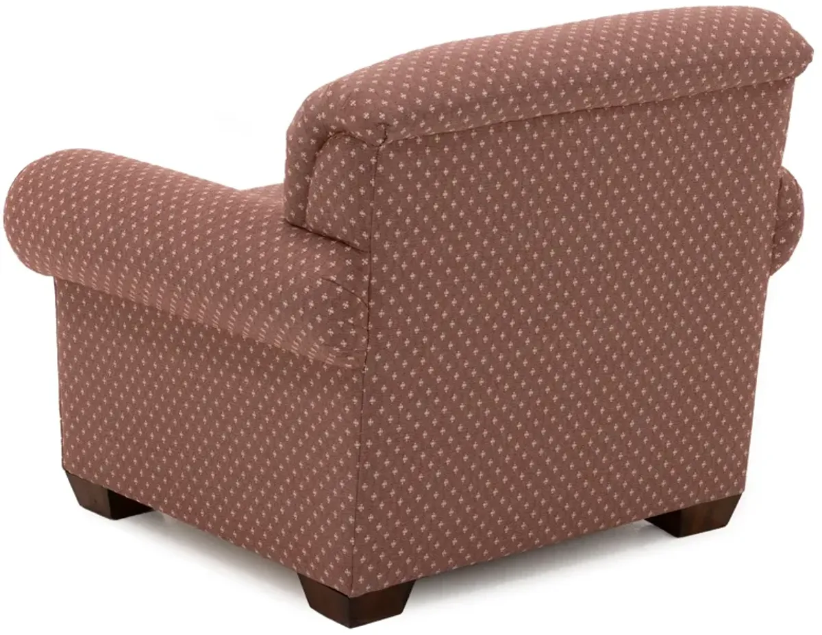 Flexsteel Main Street Chair in Berry